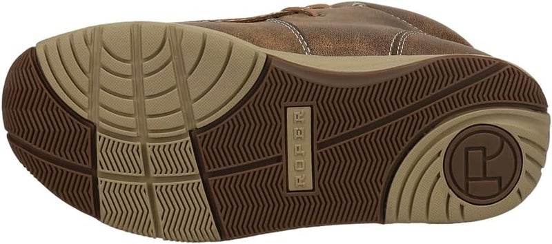 ROPER Mens Clearcut Round Toe Chukka Casual Boots Ankle - Brown - Image 5